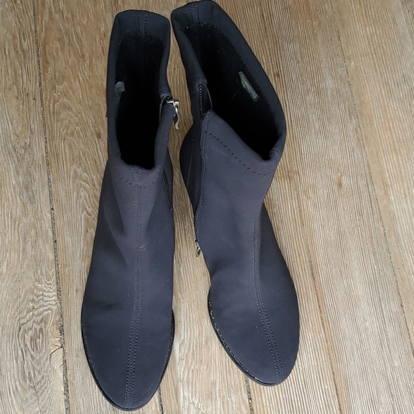 NIB Ara Gore-Tex heal black boots woman size 6.5 - Picture 6 of 14